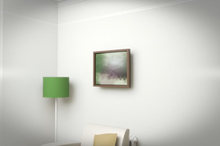 Luminous Crossing — Continuous-gradient fields, palette 348