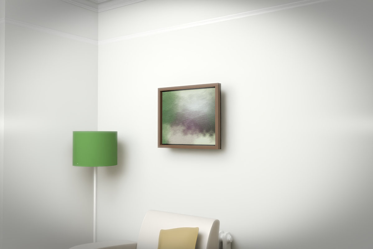 Luminous Crossing · white right context room view