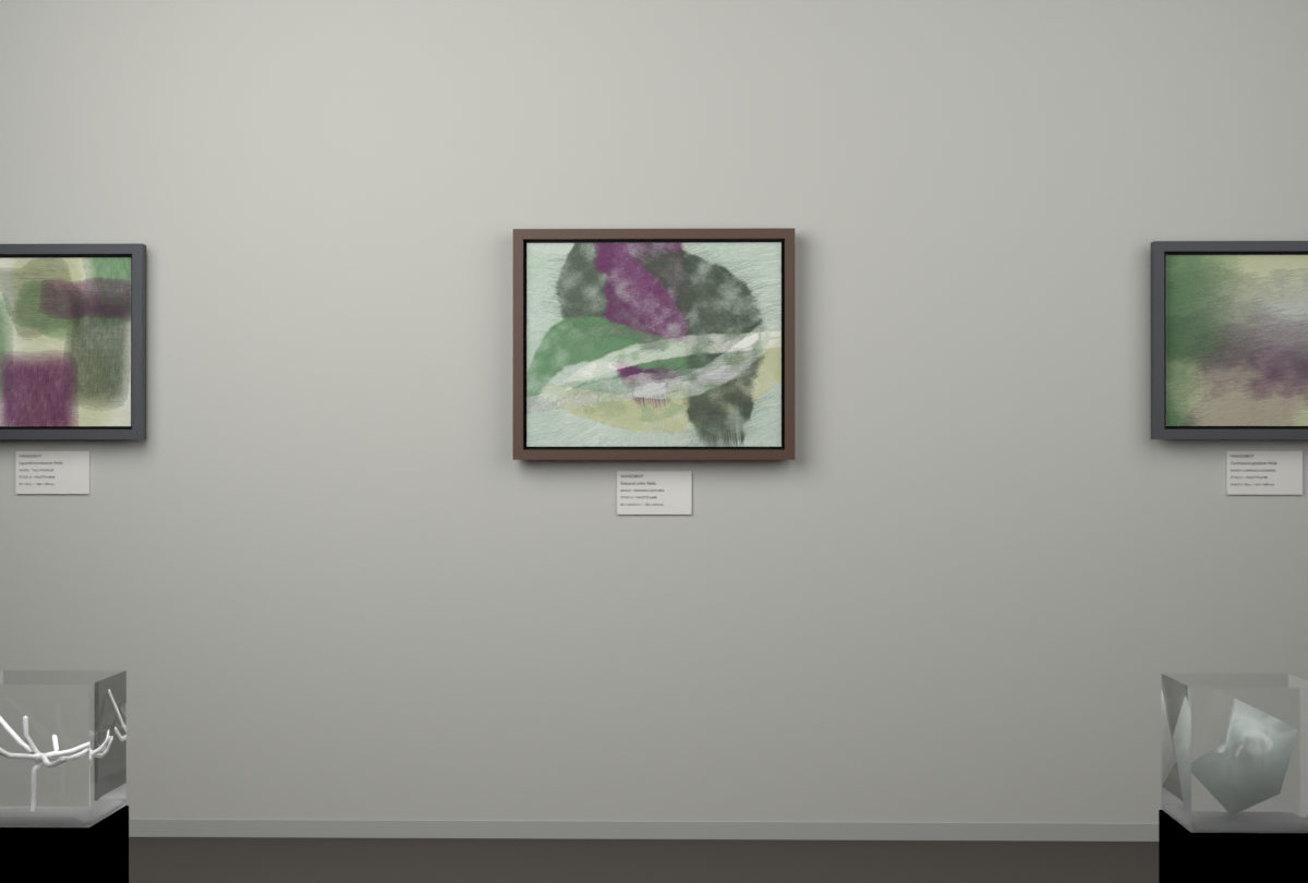 Crossing Gestures · gallery context room view