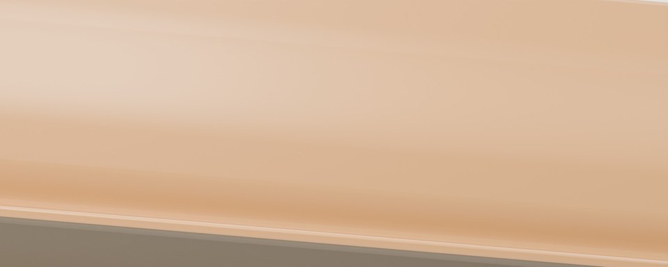 Beveled Cavetto 55 rail and miter detail