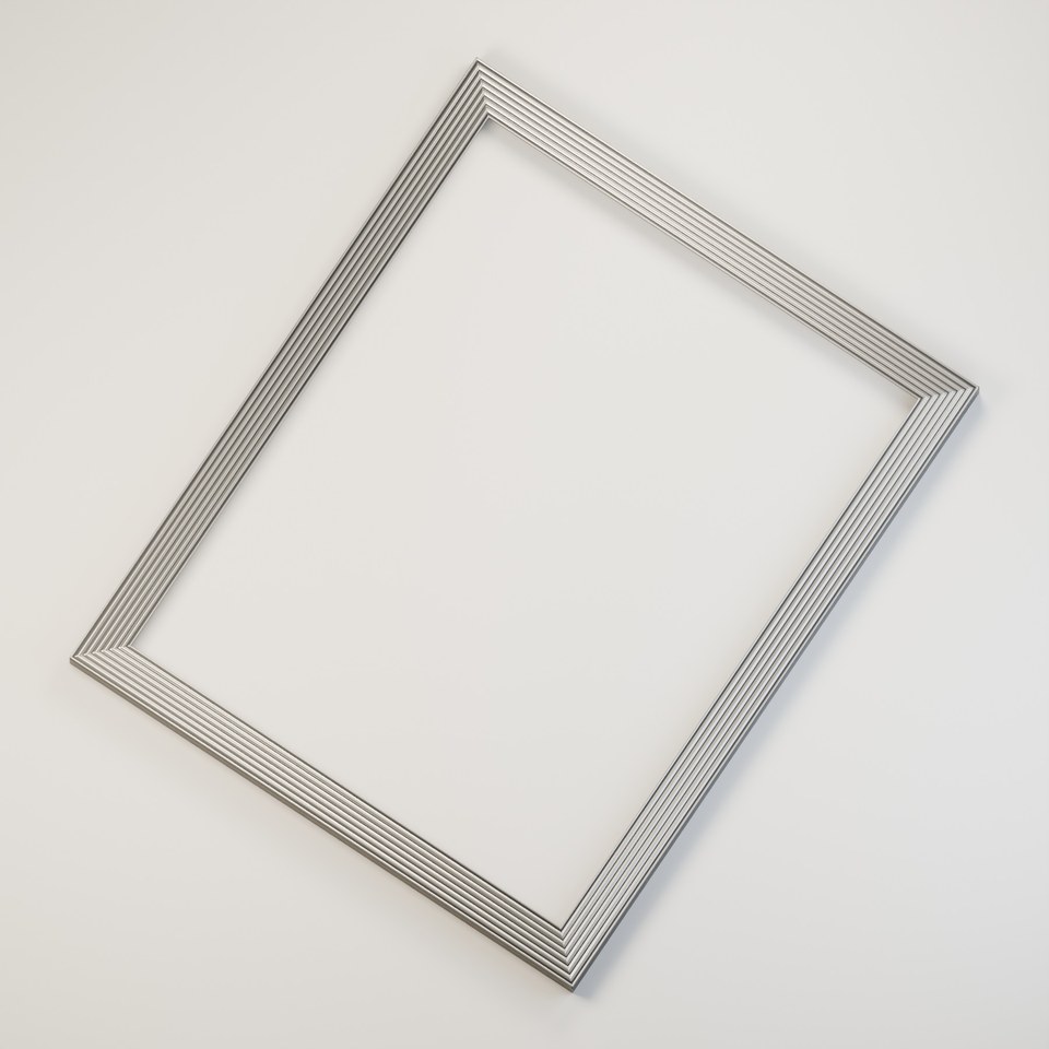 Gallery Torus 35 · Fine Reeding in Black / Silver Leaf