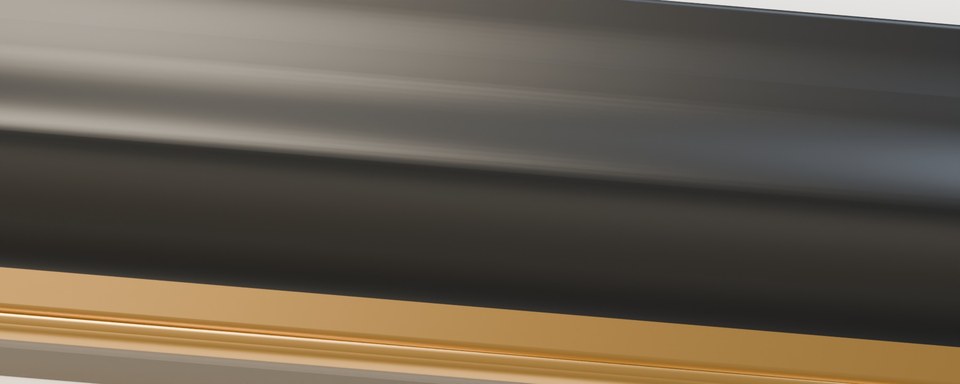Museum Ogee 50 rail and miter detail