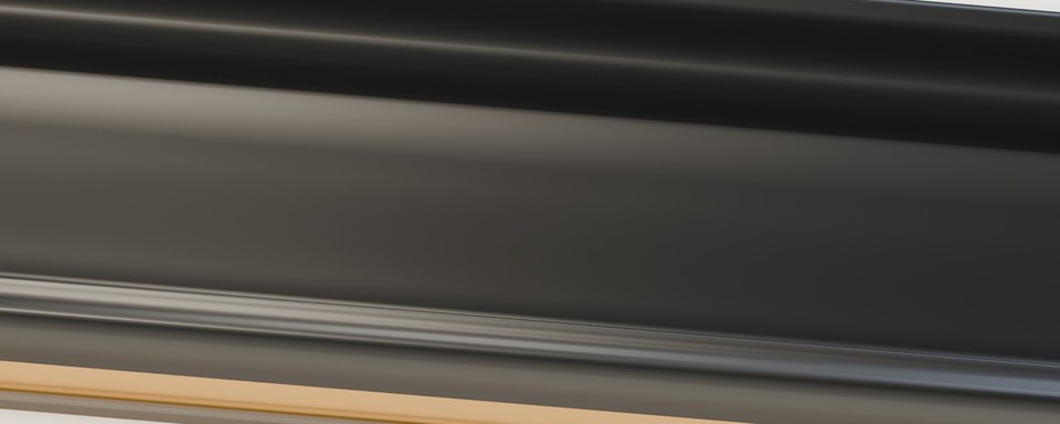Neoclassical Cyma 50 rail and miter detail