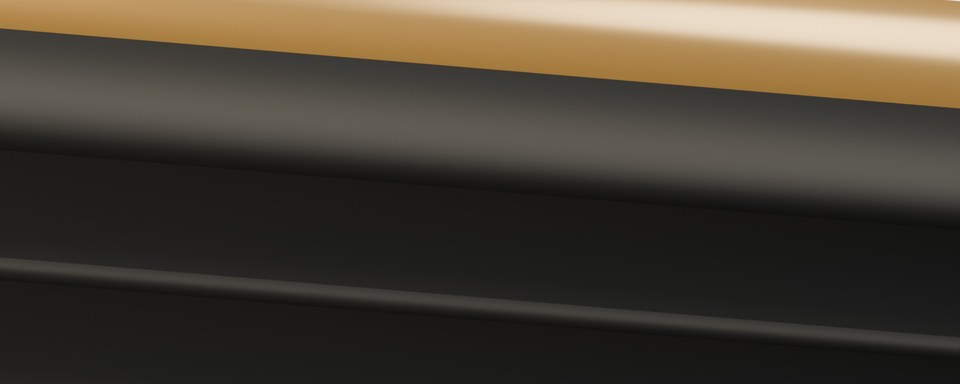 Real Float Deep Canvas 36 rail and miter detail