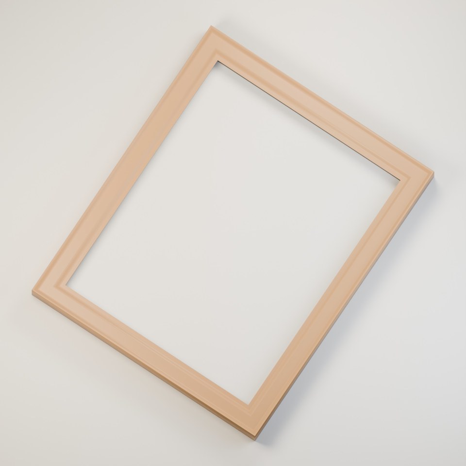 Shadowbox Inner Bead 45 in Natural Oak